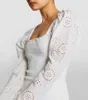 Boho inspirerad långärmad höstvit dres bomullsmockad bodice sexig festklänning eyel broderi miniklänning för kvinnor 220509