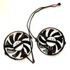 Fans & Coolings FDC10U12S9-C 2pcs/lot 4pin DC12V 0.45A For XFX R7 350 360 370 R9 380 380X 370X RX460 560 Graphics Card FanFans