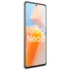 Oryginalny Vivo IQOO NEO 6 5G Telefon komórkowy 8 GB RAM 128GB 256 GB ROM Snapdragon 8 Gen1 64MP NFC Android 6.62 "AMOLED E4 Pełny ekran Identyfikator odcisku palców twarz Wake Smart Cell Celpphone