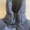 Kış Trapstar Down Ceket Erkek ve Kadınlar Sıcak Palto Kapşonlu Demir Kafa Premium Termal Yatak Geniş