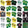 XFLSP College Custom Oregon Ducks Football Jersey 33 Cyrus Habibi-Likio 91 Tony Washington Jr. 80 Bryan Addison 78 Cameron Hunt Lamichael James