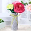 Fiori decorativi ghirlande pacchetto materiale bouquet in vaso per bambini giocattoli artigianali fatti a mano fai -da -te giocattoli artigianali fatti a mano