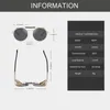 Sunglasses Metal Shield Steampunk Woman Glasses Personality Windshield Retro Toad Mirror Round Design Men UV400