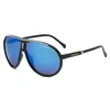 Lunettes de soleil pilote classiques pour hommes femmes unisexe surdimensionnées Vintage rétro lunettes de soleil été lunettes de sport en plein air 220624