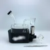 Hotsale Cam Bong Sigara Kiti Nargile nargile Dab Rig teçhizatı ile bir arada Kuvars Banger Carb Cap aksesuarları Balmumu Konsantresi Dabbing en iyi kalite O için set