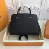 5A luxe ontwerpers Mode Dames Handtassen Portemonnees MONTIGNE Tas Dames Tote Merk Letter Embossing Echt lederen schoudertassen crossbody tas Satchel