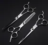 JOEWELL 7.0 inch 4CR stainless steel hair cutting scissors kit good price professional barber tool set