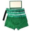 Boxers pour hommes Shorts verts culottes caleçons boxeurs coton mode 7 couleurs sous-vêtements envoyés au hasard choix multiples vente en gros envoyer 140 7