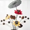 Dekoratif Çiçekler Çelenkler 1 adet Doğal El Yapımı Kurutulmuş Manolya DIY Mariage Ev Estetik Oturma Odası Dekorasyon Çiçek Düzenleme Zanaat