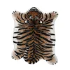 alfombra de impresión de tigre