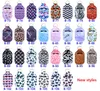 Klasynie Smycze 117 Nowe style Neopren ręczny dezynfekcja uchwyt na butelkę torby na brelok Burek 30 ml butelki z brelunkami baseballowymi Butterfly Lopard Wzór kluczowy 07I