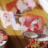 Present wrap 30mm 3m stick etiketter dekorativ band kawaii maskering diy skräp journal dagbok brevpapper scrapbooking materialgift present