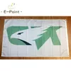 NCAA North Dakota Fighting Hawks Vlag 3x5ft 90cm x 150cm Polyester vlaggen Banner decoratie vliegende huis tuin flagg feestelijke geschenken