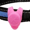 Dog Collars LEAD LED TAG NIGHT SAFEATY FRISKING LIGHT ANTI-LOST LUMINOUSシリコンカラーと犬の襟の綱はペンダント