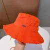 Hundred Bob Wide Brim Hats Designer Bucket Hat For Women Frayed Cap