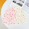 Dog Apparel spring and summer puppy strawberry layer skirt small dog clothes pet wholesale teddy