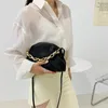 Luxury Chain Handbag and Purse Designer Shoulder Bag for Women High Quality Leather Cloud Green Crossbody Bag Satchels Hobos