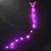 24x DIY Hair Accessories For Women Girls LED Lights String Blink Styling Tools Braider Carnival Night Bar Club Party Gift2767