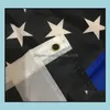 Banner Flags Festive Party Supplies Home Garden 3 Typer 90x150cm Blueline USA Police 3x5 Foot Thin Blue Line Flag Black Dhgoz