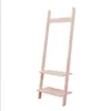 Creative floor clothes rack Bedroom Furniture partition storage racks solid wood living room bedside hanging cloth shelf