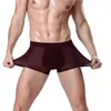 5xl plus storlek män trosor manliga underbyxor man pack shorts boxare underkläder glida bambu hål andningsbar modal sexig mens boxer g220419