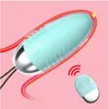 Jump Egg G-Spot vibratori giocattoli sexy donna senza fili telecomando 10 velocità stimolatore vibrante del clitoride sfera di massaggio vaginale