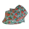 Groothandel aardbei honkbal cap casquette emmer hoed designer heren dames gemonteerde hoeden voor katoenen print letters casual cactus visser caps mode