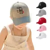 Повседневная летняя осенняя бейсболка детская шляпа для прекрасной детской хлопковидной дышащей детской девочки для мальчиков