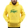 Marka Sonbahar ve Kış Erkekler Sıradan Hoodie Hayvan Baskılı Sweatshirt Sokak Giyim Erkek Yeni Kazak Kapşonlu Erkek Üstler