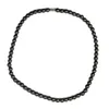 Chaînes Mode Perle Noire Pierres Naturelles Collier Magnétique Pour Femmes Hommes Santé Énergie Pierre WholesaleChains Heal22