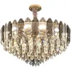 Full Crystal Light Luxury Woonkamer Kroonluchter Simple Post-Moderne Sfeer Eetkamer Slaapkamer Lamp WL