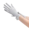 Five Fingers Gloves Women UV Sun Protection Breathable Summer Ladies Silk Cycling Touch Screen Elastic