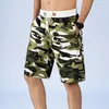 Mens Shorts 2022Summer Beach Large Size Mens Middle Pants Casual Camouflage Trendy Athletic Short