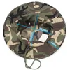 Cappello da pescatore mimetico Protezione esterna Alpinismo Berretto da pesca Cappello da sole Cappelli a tesa larga traspiranti estivi con corda di serraggio