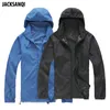 JACKSANQI Men Women Quick Dry Hiking Jackets Waterproof Sun-Protective Outdoor Sport Skin Coats Male Female Camping Jacket RA099 220516