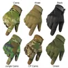 Men Riding Gloves Cycling Bike Full Finger Motos Racing Gloves Antiskid Screen Touch Outdoor Sports Tactical Glove Protect Gear army hiking hunting mittens