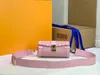 M57835 Designers handväskor Kvinnor Lädercylinder axelpåsar Luxurys korsar kroppsväska toppkvalitet messenger väska handväska kvinnlig handväska