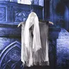 Feestelijke feestartikelen Halloween Ghost Hanging Decorations Home Skull Props enge griezelige stemcontrole