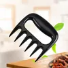 Black Meat Bear Claws Plastic Forks BBQ Shredder Chicken Separator Easy Clean Use Barbecue Kitchen Tools6601497