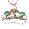 Nuovo 2022 decorazioni natalizie in resina ornamenti per alberi all'aperto teste pendenti fai da te regalo bomboniera B0801