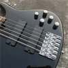 black 6-string Tagima bass guitar professional active 9V battery electric-bass 6 strings basses top quality Bajo