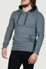 Men's Hoodies & Sweatshirts Therapy Men 'S Hooded Long Sleeve Kangaroo Pocket Sweatshirt 9Y-5200178-042-1 AnthraciteMen's