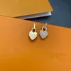 Brand Luxury Full Diamond Love Charm Earring Fashion Designer Earrings for Women High Quality S925 Silver Crystal Earrings Jewelry