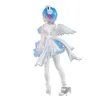 16cm Re zero vida inicial em outro mundo Anime Figura Angels Rem Demons Ram Ação Remram Feliz Modelo Toys 220520202T