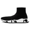 Designer Sock Shoes Sports Trainers 2.0 lace-up Trainer shoes Casual luxury Women Men nude glitter graffiti Runners Sneakers Fashion Socks Boots Paris Knit shoe