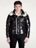 2023 Модное мужское зимнее пуховое пальто, роскошный дизайнерский стеганый пиджак, черная пара, толстая теплая верхняя одежда, пальто высокого качества в фирменном стиле