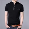 Polo Männer Casual Baumwolle Einfarbig Poloshirt Herren Atmungsaktive T-shirt Golf Tennis Kleidung Plus 220616