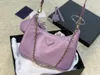 Women's Dual-use Messenger Bags Candy-colored Chain Handbag Large-capacity Underarm Bag Coin Purse Simple Solid Color