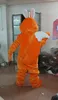 Halloween Lovely Orange Squirrel Mascotte Kostuum Pakken Party Game Animal Fancy Dress Outfits Carnaval Adults Reclame