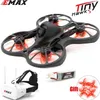 Emax tinyhawk s Mini FPV Racing Drone med kamera 0802 Borstlös motorstöd 1 / Batteri 5. FPV-glasögon RC-plan LJ201210